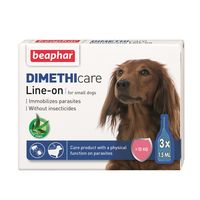 Dimethicare Line on Dog Small Μικρόσωμους σκύλους κάτω των 15 kg (3 x 1,5 ml)