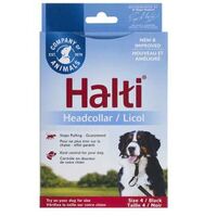 Halti Λουρί/Οδηγός Σκύλου Εκπαίδευσης Headcollar Νο4 Μαύρο (46-62cm)
