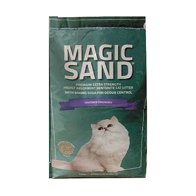 Άμμος Γάτας Magic Sand Bentonite Αρωματική 5kg