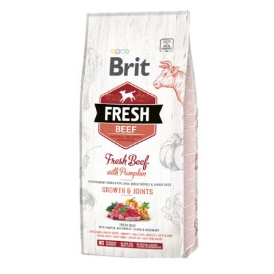 Brit Fresh Beef Junior Large Growth & Joints 12kg