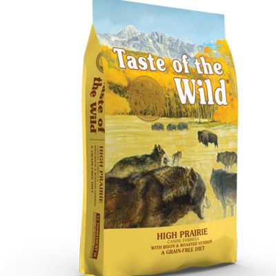 Taste of the Wild High Praire Canine με βίσονα και ψητό ελάφι 2Kg