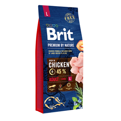 Brit Premium By Nature Adult  Large 15kg