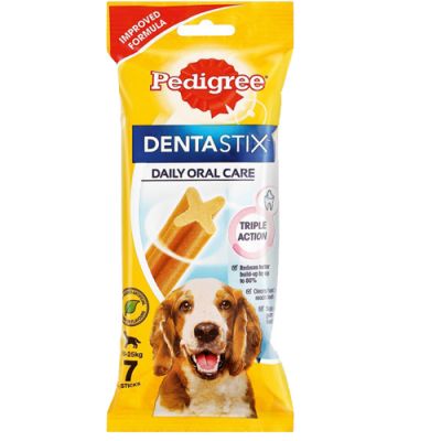 Pedigree Dentastix Σκύλου (από 10 έως 25kg) Συσκευασία 180g