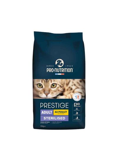 Pro Nutrition Prestige Crocktail Ξηρά τροφή Γάτας Adult Sterilised Chicken 10kg